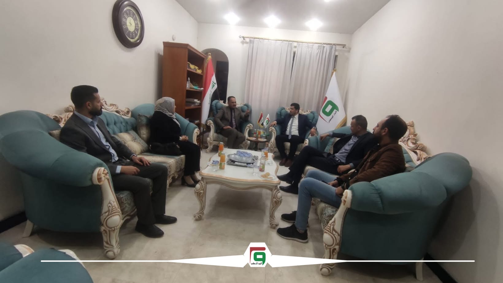 قيادة البيت الوطني تستقبل النائب عن حركة إمتداد الأستاذ داوود العيدان..