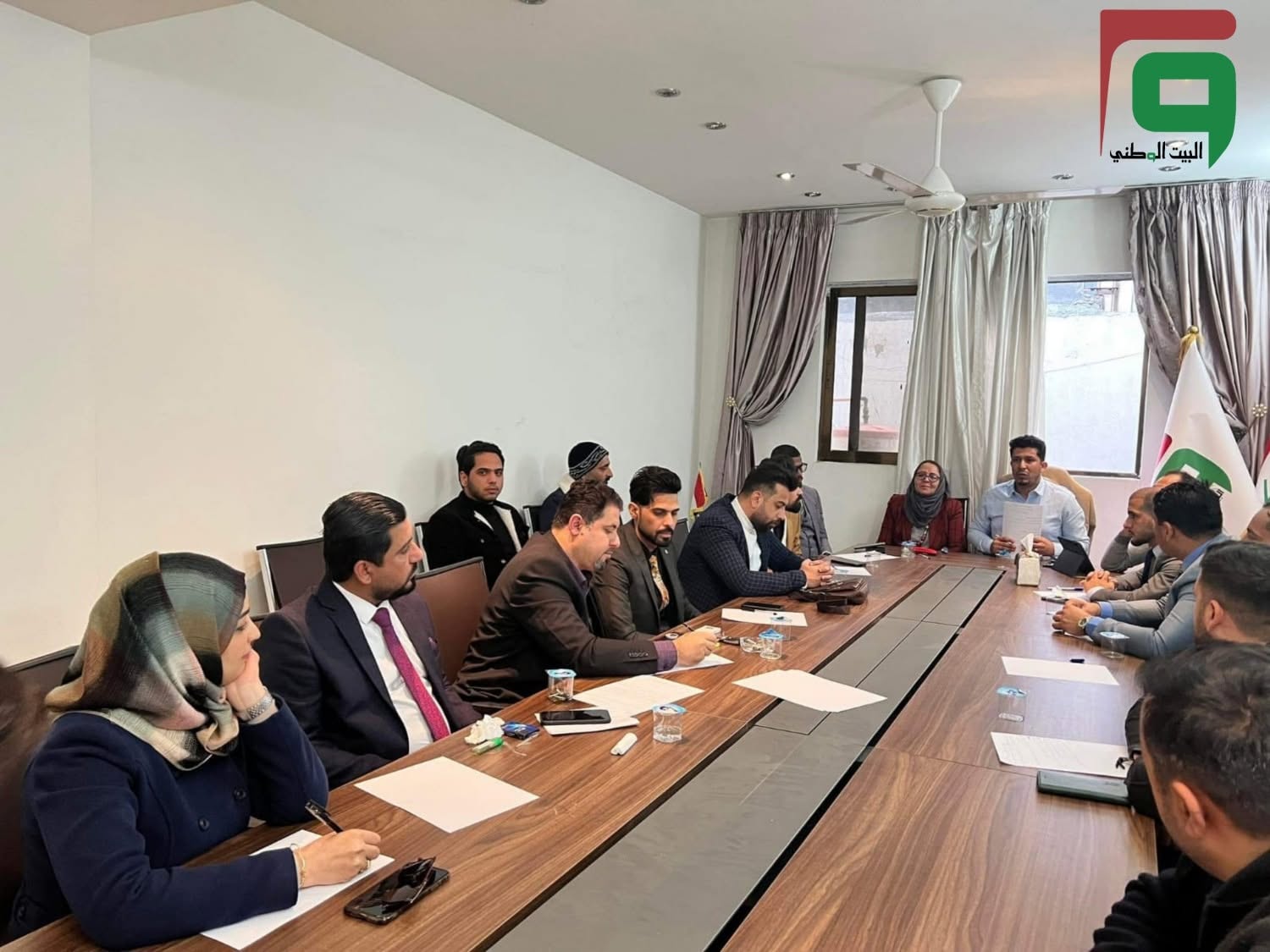 أمين عام الحزب يلتقي ممثليات البيت الوطني في المحافظات