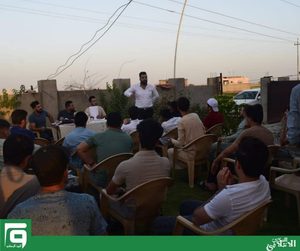 ممثلية البيت الوطني في صلاح الدين تجري انتخابات حلقة الشرقاط وتنتخب اميناً لها