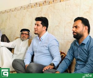 الأمين العام للبيت الوطني يحضر تجمعًا للحلقة الرابعة للحزب في ناحية الطار بمحافظة ذي قار