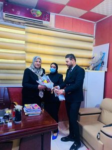 زيارة مكتب البصرة الى دار الأيتام .
