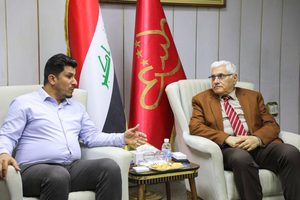 البيت الوطني يزور الحزب الشيوعي العراقي .