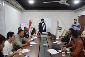 البيت الوطني يواصل تدريبات كوادره للمناسبات السياسية القادمة.
