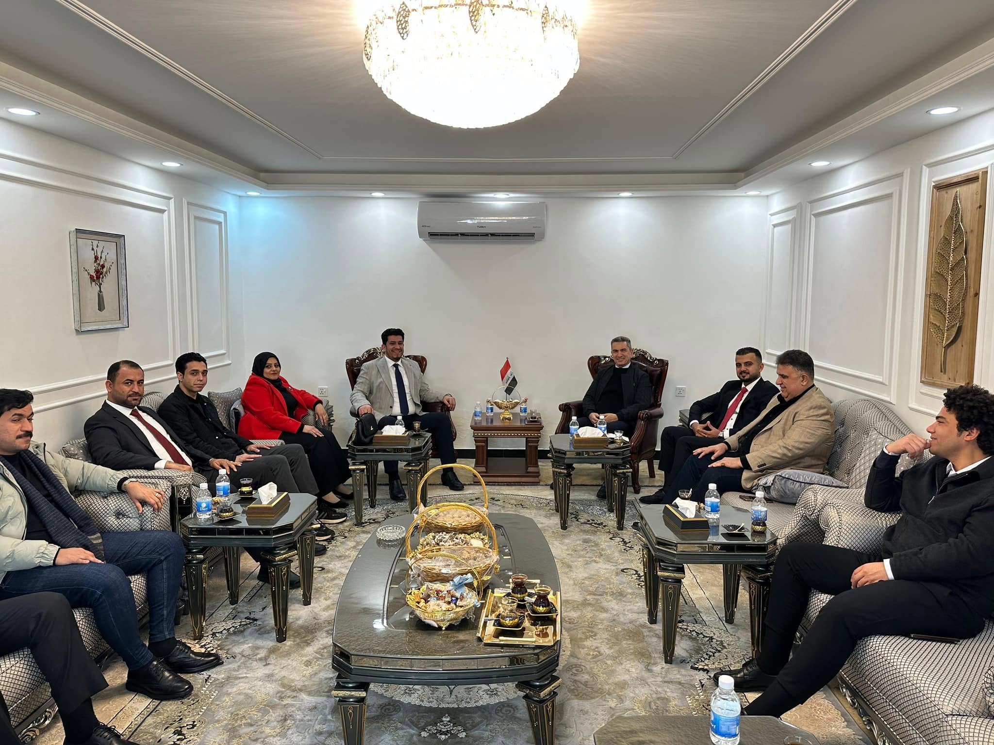 البيت الوطني يبحث سبل العمل المشترك مع القوى الوطنية في بغداد