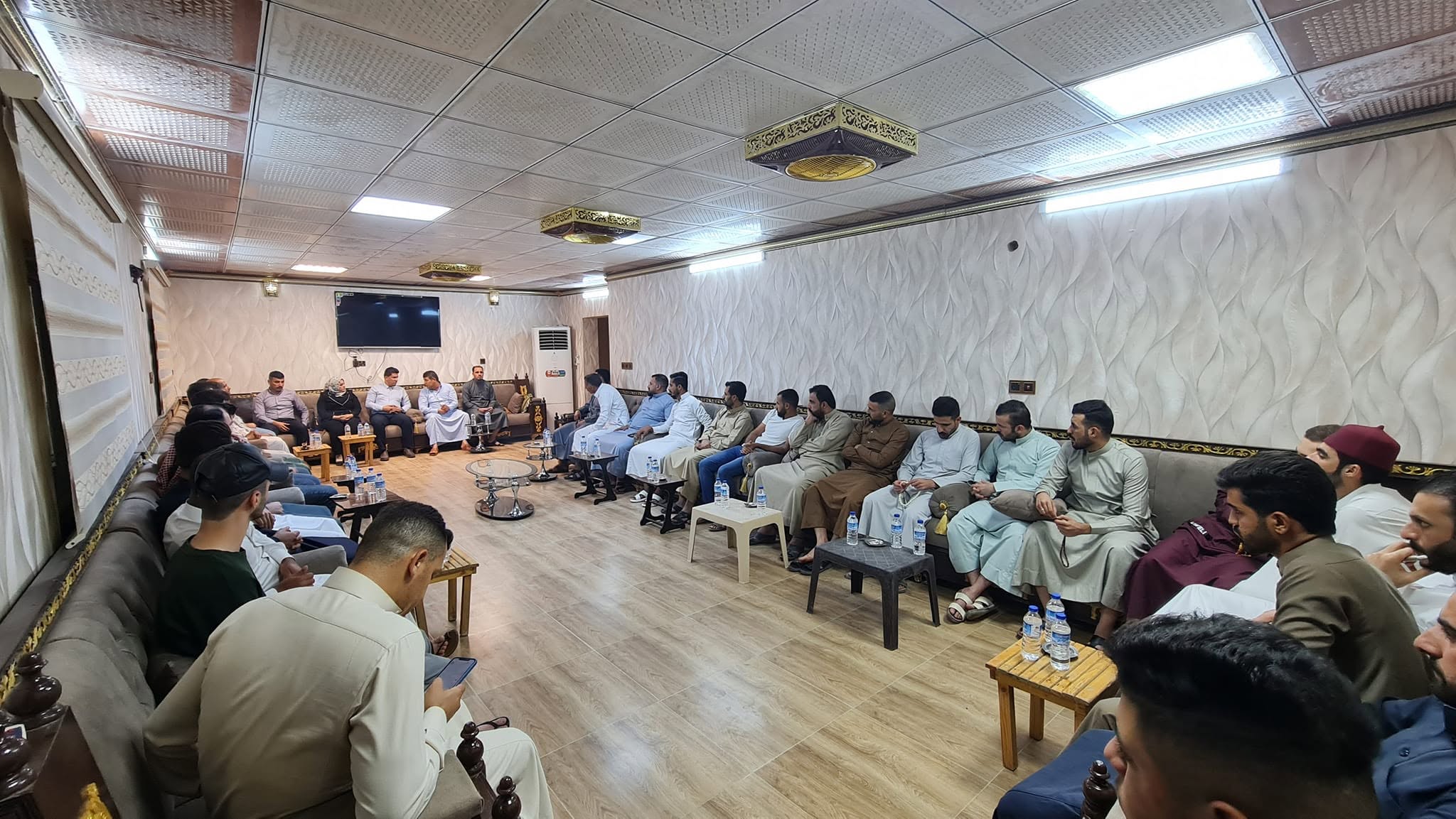 وفد من البيت الوطني يزور تنظيمات الحزب في الضلوعية بمحافظة صلاح الدين