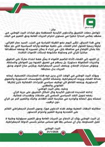 بيان الحزب بشأن ملاحقة عضو الهيأة القيادية عمار الغزالي