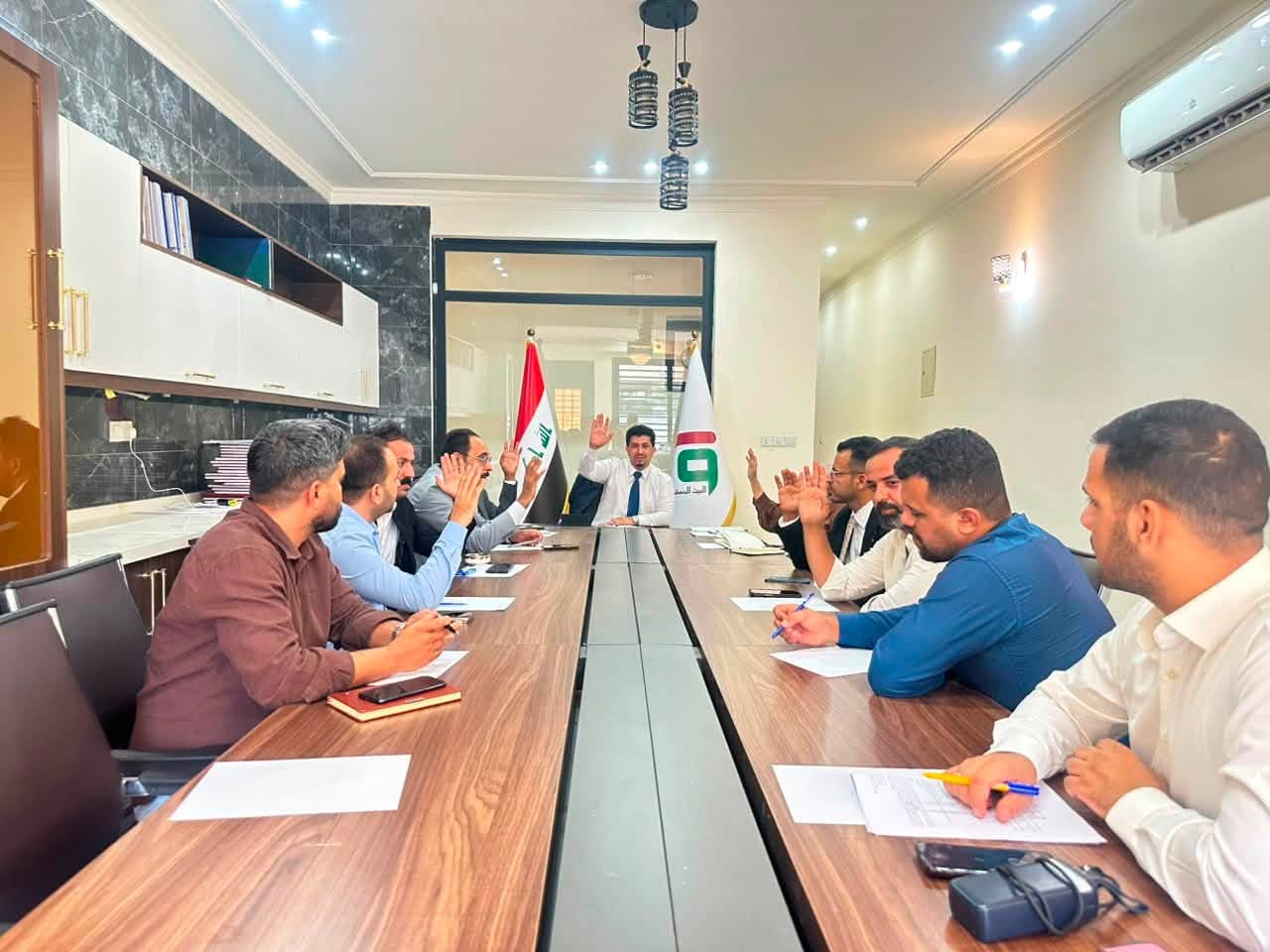 الأمانة العامة لحزب البيت الوطني تعقد اجتماعها الدوري الأول