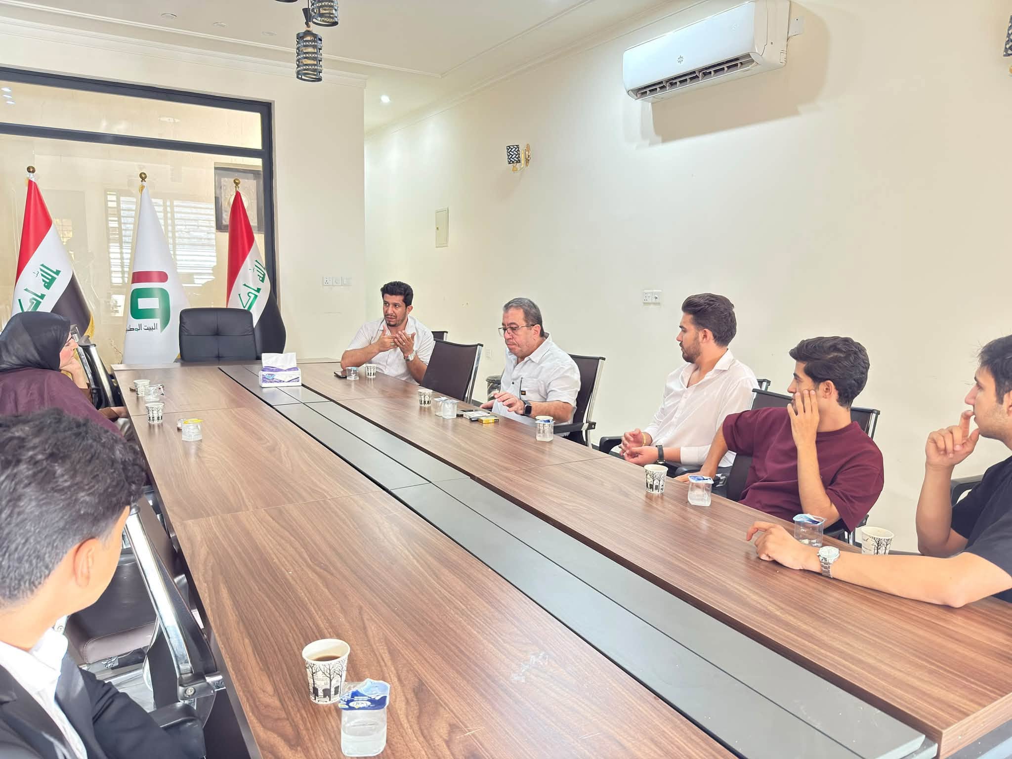 البيت الوطني في بغداد يعقد إجتماعه الدوري