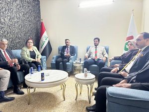 البيت الوطني يستقبل وفد التيار الديمقراطي.