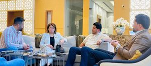 البيت الوطني يلتقي السيدة آلا طلباني