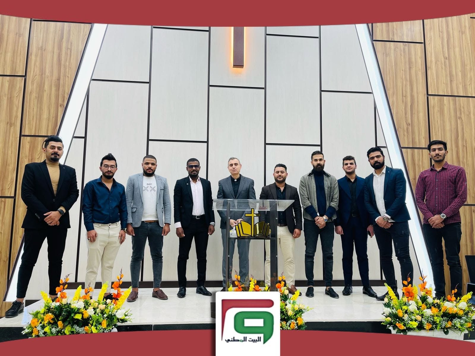البيت الوطني يزور كنيسة الصخرة الرسولية في البصرة
