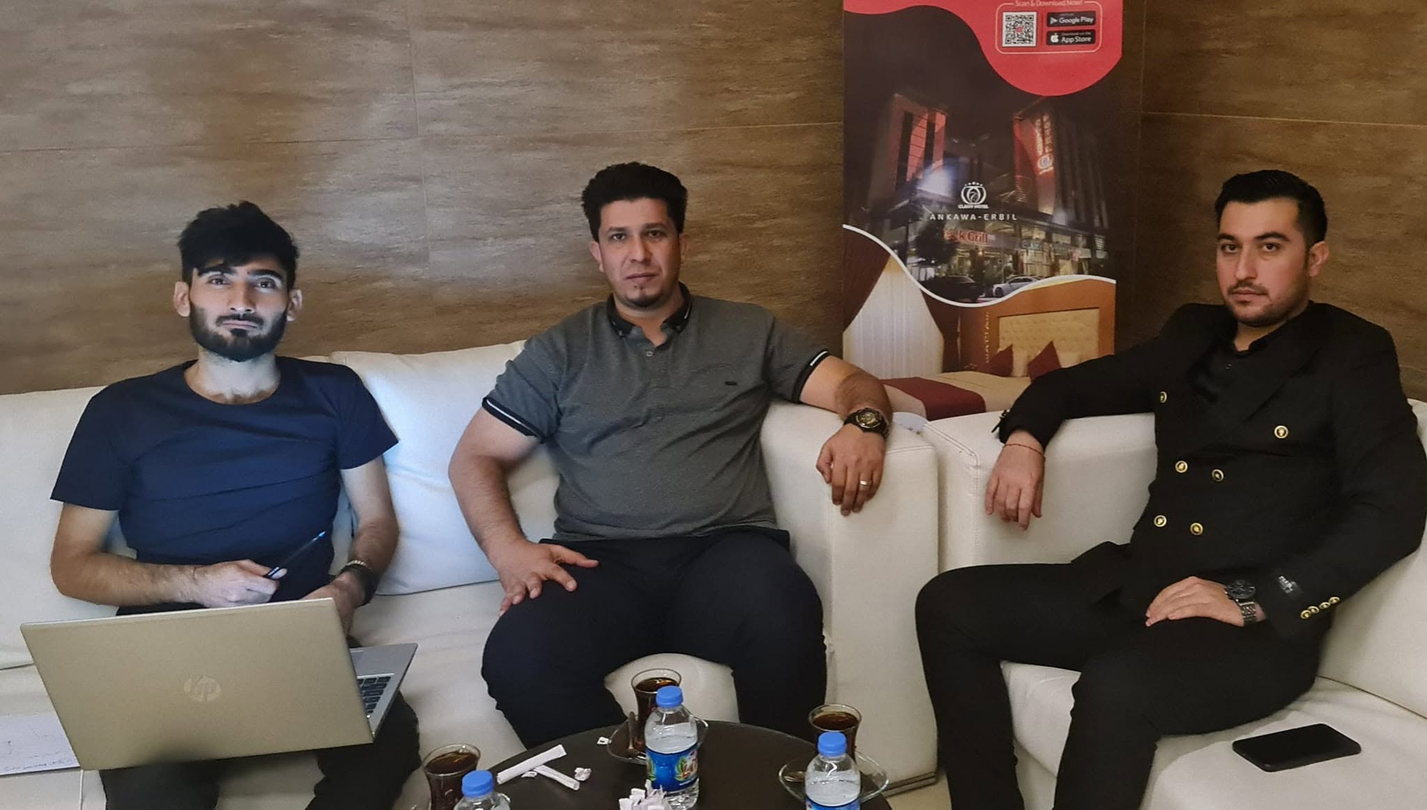 الامين العام يستقبل اعضاء من مكتب البيت الوطني في سنجار