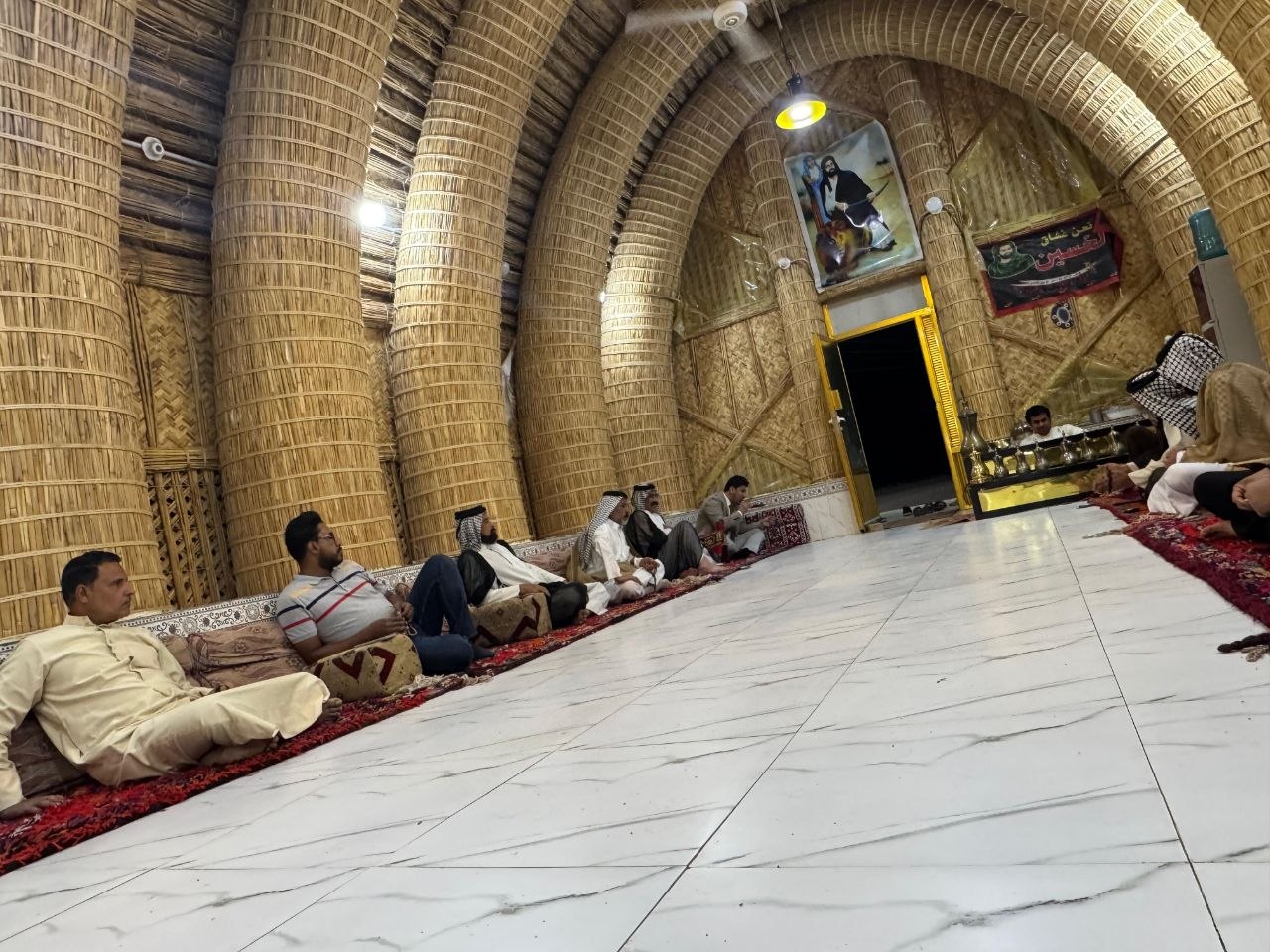 البيت الوطني يزور قرى الغراف ويلتقي عشائر خفاجة